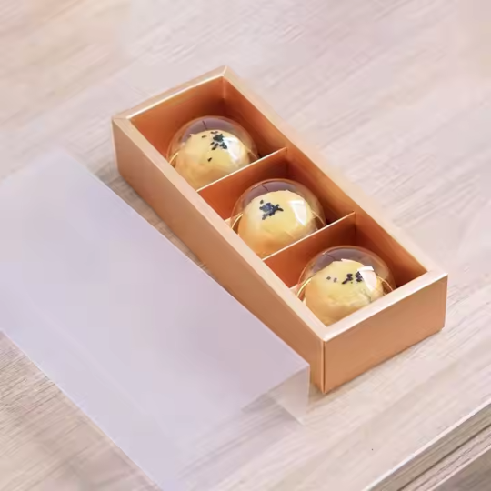 Kraft Paper Slide Drawer Boxes With Paperboard Divider Insert 