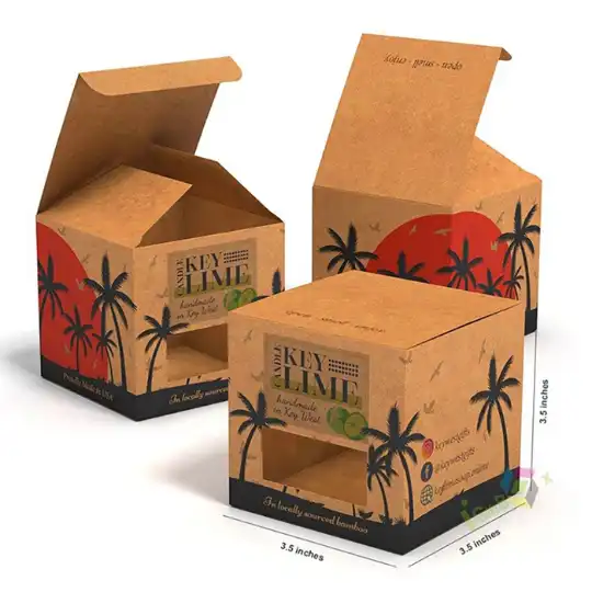 Kraft Candle boxes