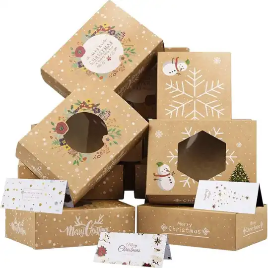 Kraft Christmas Boxes