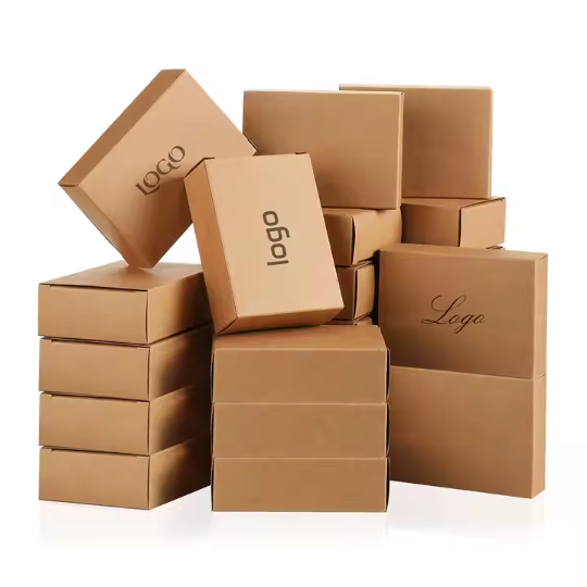 Kraft Paper Soap Boxes Small Gift Boxes without Window 