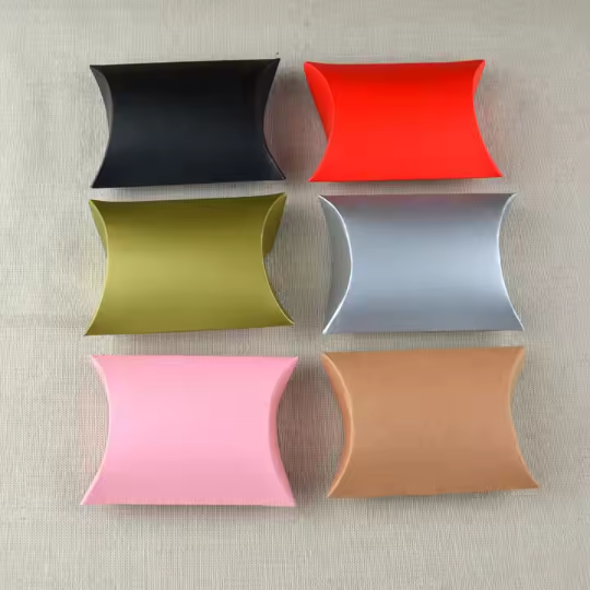 Pillow Style Boxes Wholesale 